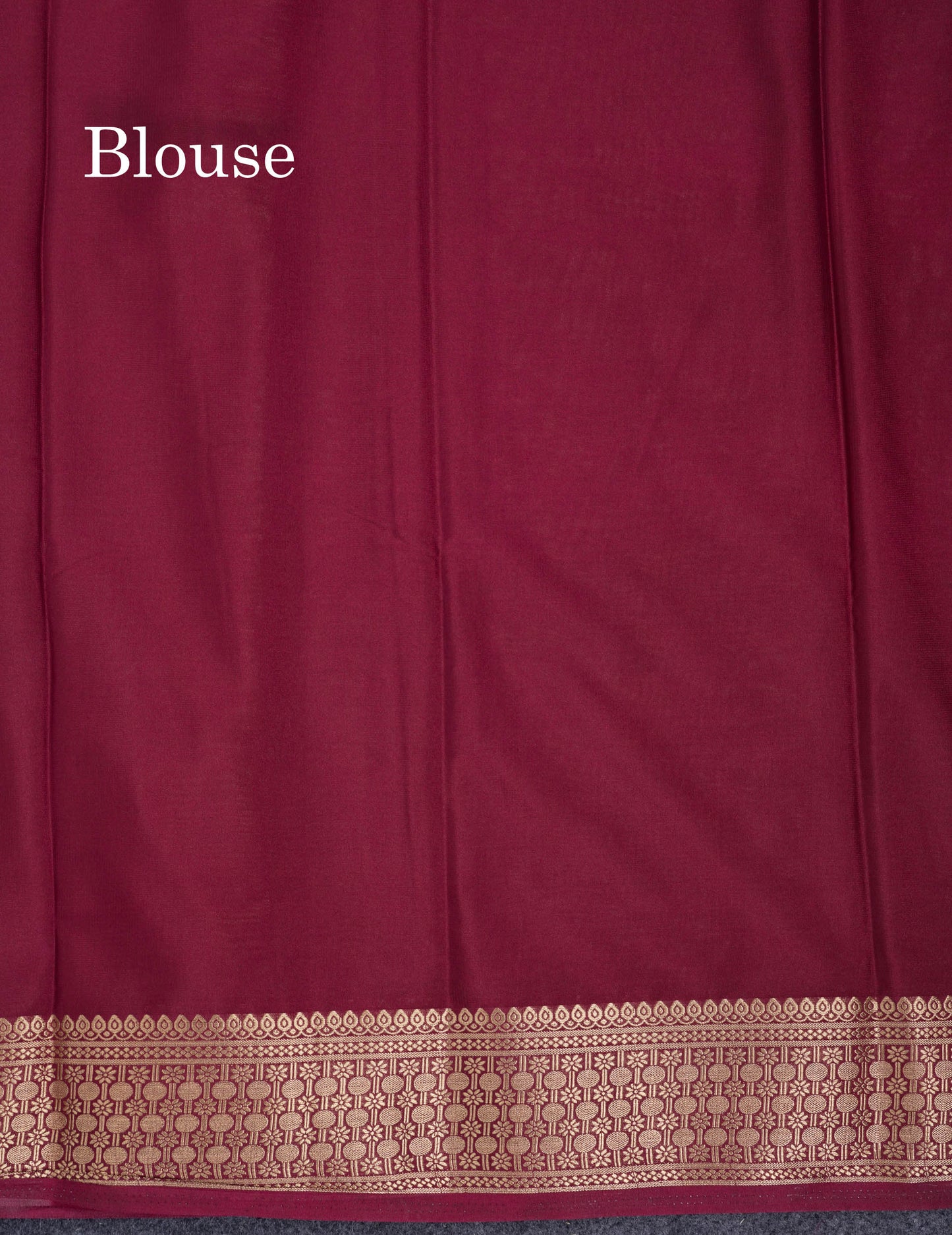 Beautiful Cream Sandal Plain Semi Mysore Silk Saree With Contrast Dark Maroon Traditional Border