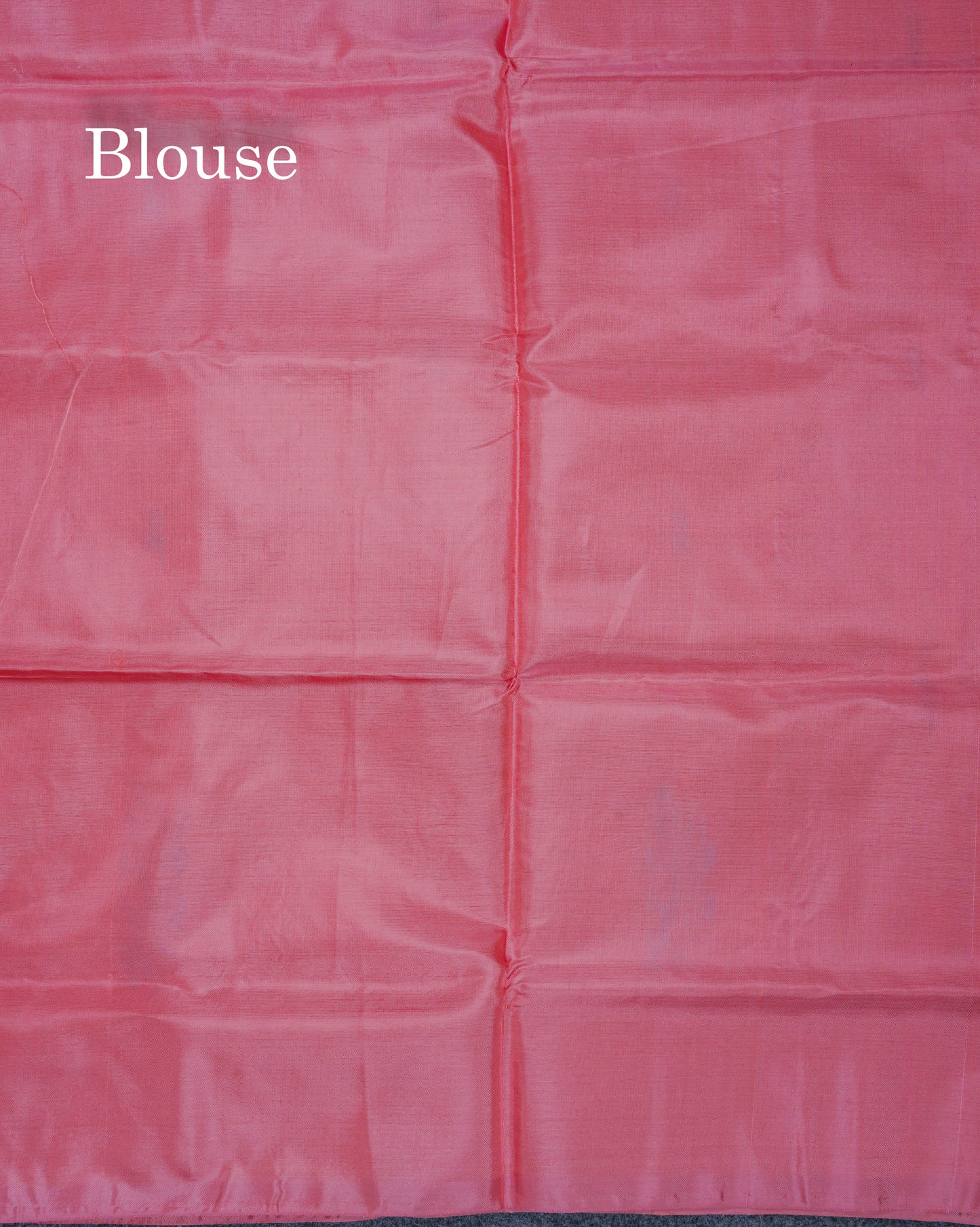 Navy Blue Thread work Buttas Banana Pinth Saree (Vaazhainaar Pattu) With Contrast Dark Peach Blouse