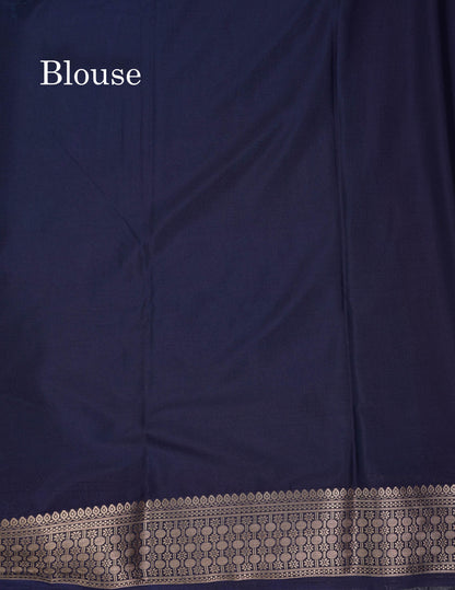 Beautiful Cream Sandal Plain Semi Mysore Silk Saree With Contrast Dark Maroon Traditional Border