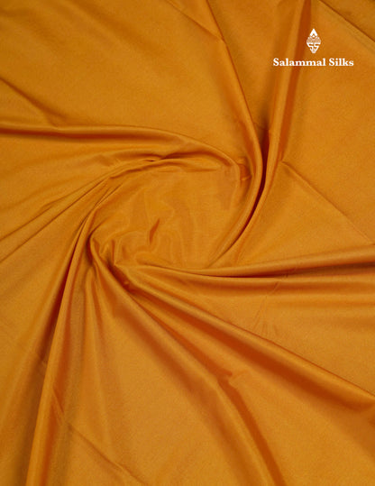 Beautiful Cream Sandal Plain Semi Mysore Silk Saree With Contrast Dark Maroon Traditional Border