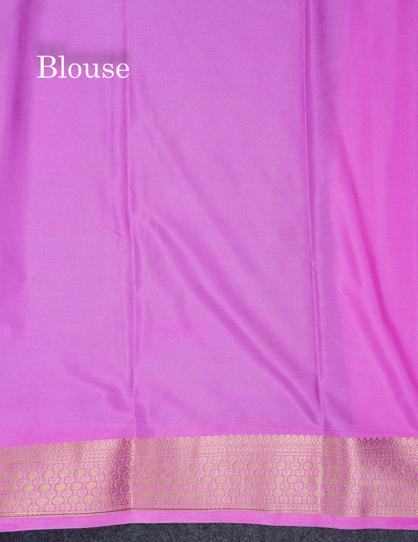 Beautiful Cream Sandal Plain Semi Mysore Silk Saree With Contrast Dark Maroon Traditional Border