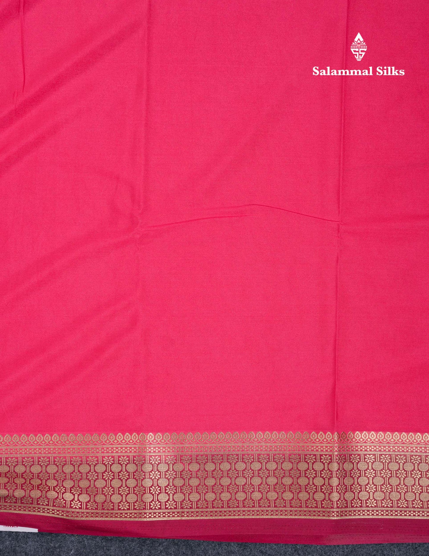Beautiful Cream Sandal Plain Semi Mysore Silk Saree With Contrast Dark Maroon Traditional Border