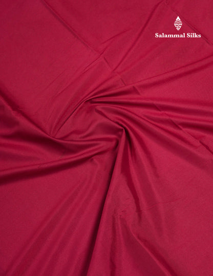 Beautiful Cream Sandal Plain Semi Mysore Silk Saree With Contrast Dark Maroon Traditional Border