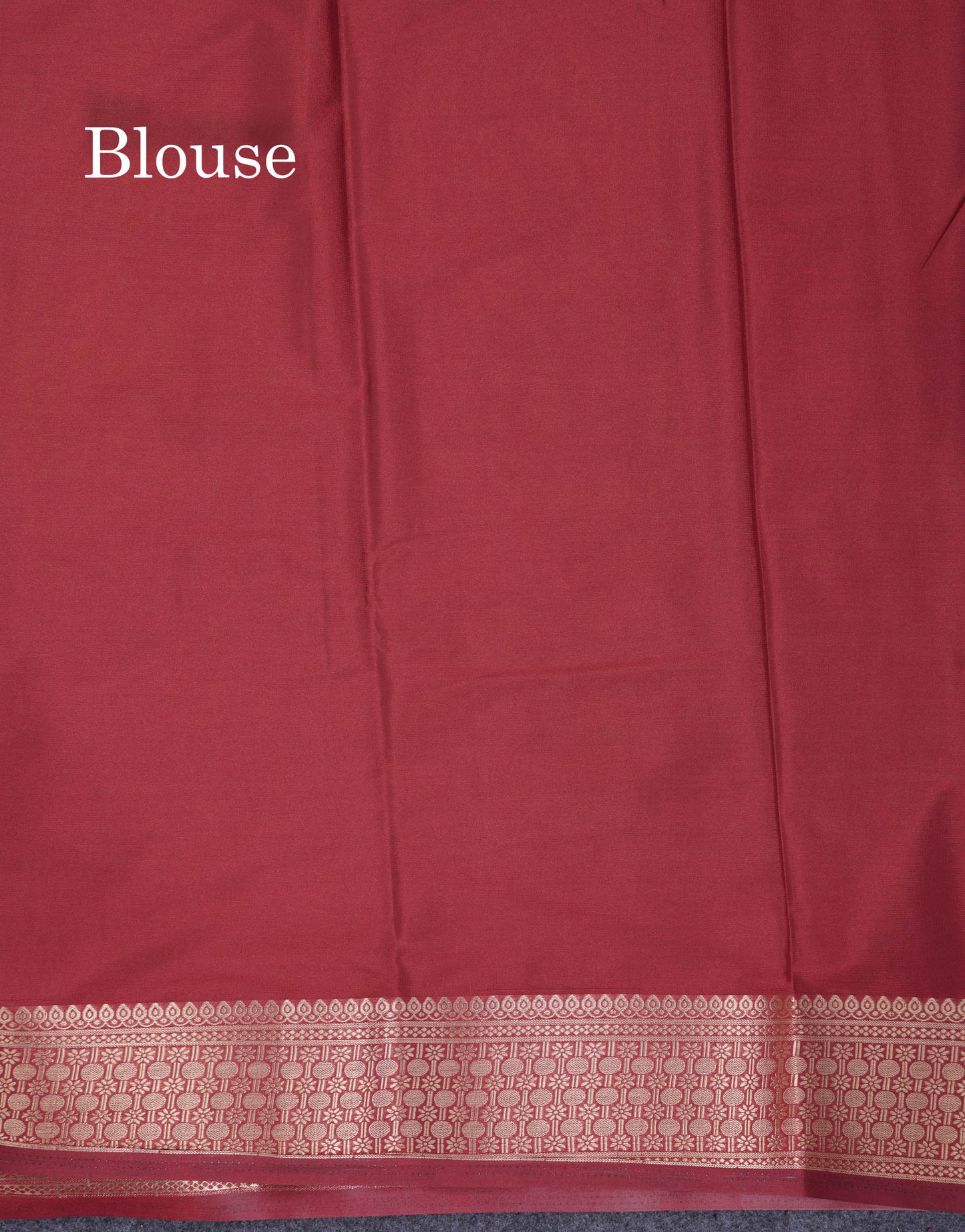 Beautiful Cream Sandal Plain Semi Mysore Silk Saree With Contrast Dark Maroon Traditional Border