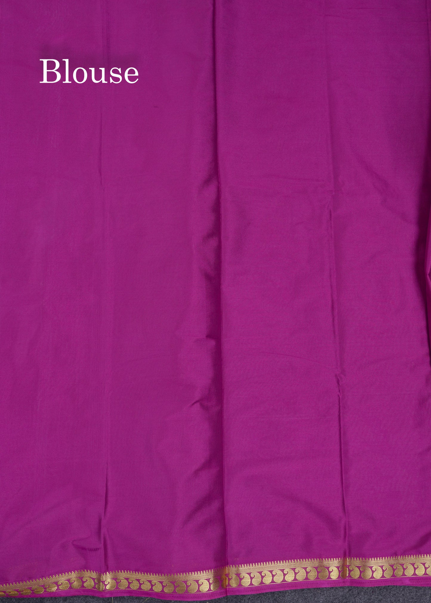 Beautiful Light Ramar Blue Plain Semi Mysore Silk Saree With Contrast Navy Blue Traditional Small Border