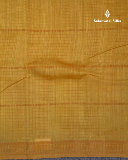 Beautiful Manthulir Green Jute Cotton Mix Fancy Saree With Traditional Small Border