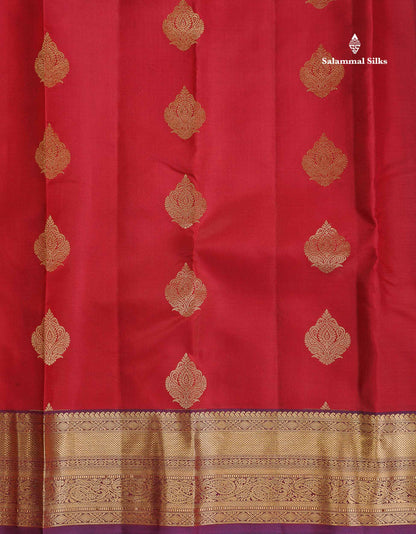 Pure Kanjivaram Silk Saree - Teal Blue Colour Body With Dark Navy Blue Border