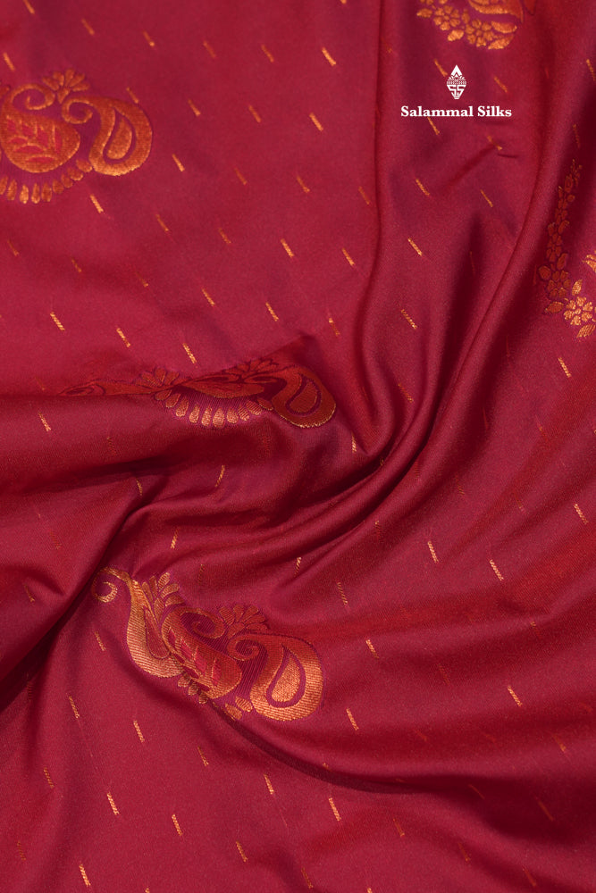 Onion Pink Colour Semi Silk Saree With Sapphire Green Border
