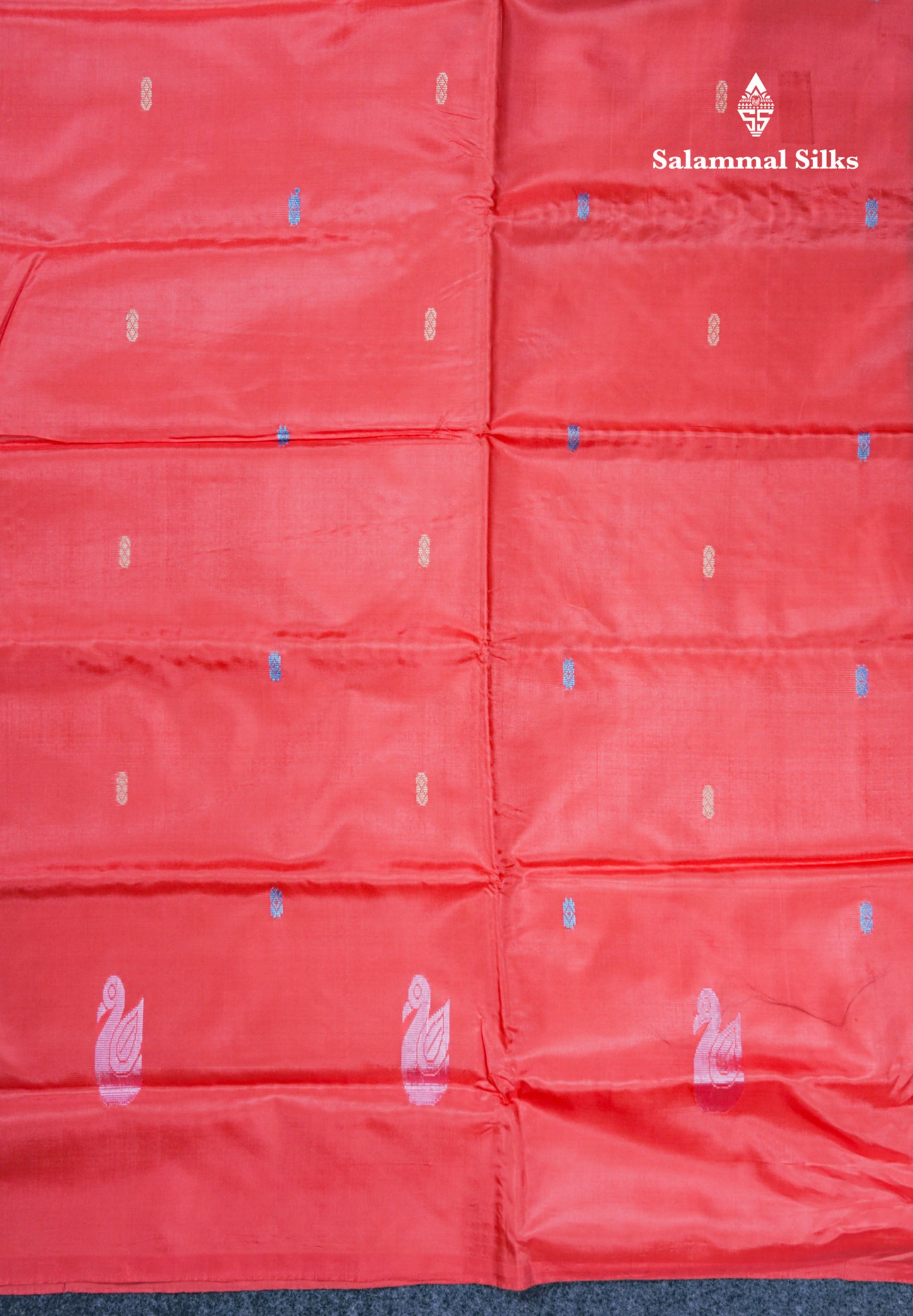 Olive Green Thread work Buttas Banana Pinth Saree (Vaazhainaar Pattu) With Contrast Pink Blouse
