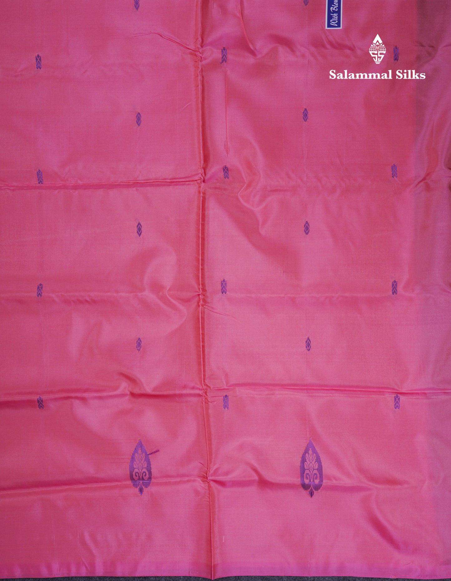 Olive Mustard Yellow Thread work Buttas Banana Pinth Saree (Vaazhainaar Pattu) With Contrast Pink Blouse