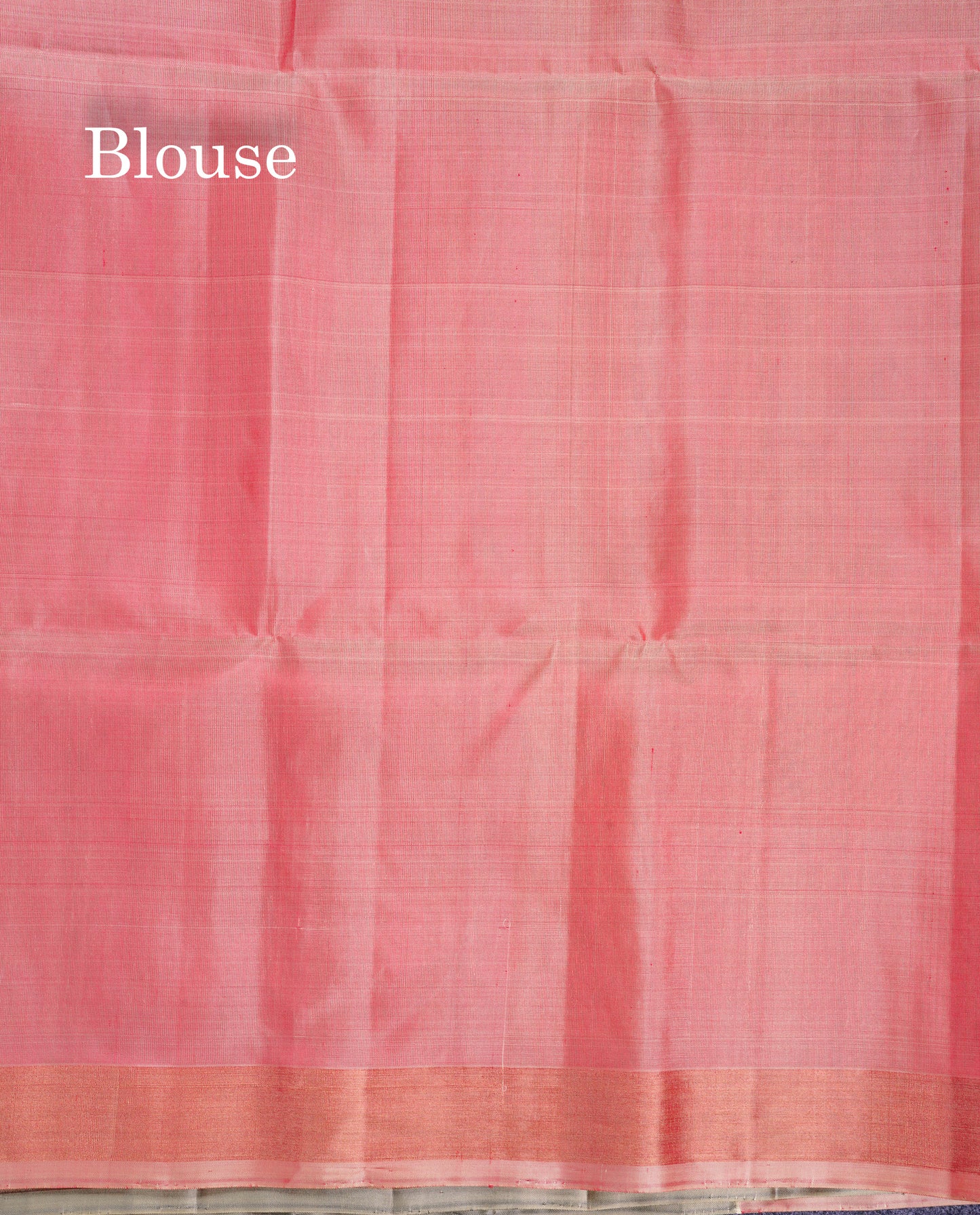 Beautiful Dark Purple Pure Kanjivaram Soft Silk Saree With Contrast Dark Peach Blouse