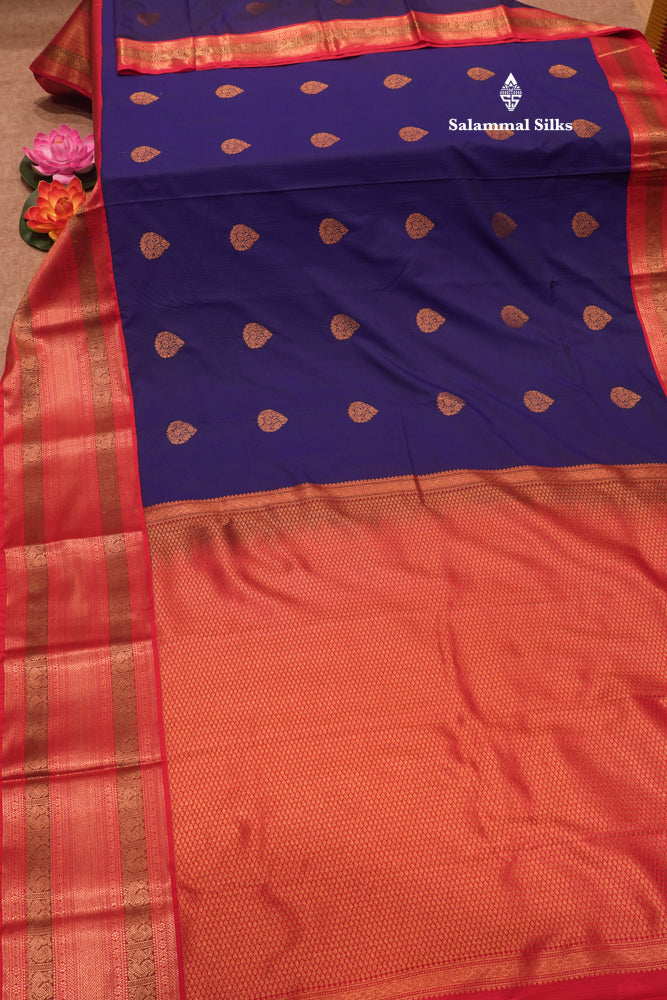 Sandal Colour Semi Silk Saree With Peacock Green Traditional Border