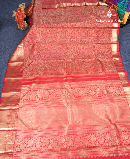 Maroon Grand Beautiful Meenakari Work Bridal Pure Kanjivaram Silk Saree Pure Zari with Self Border