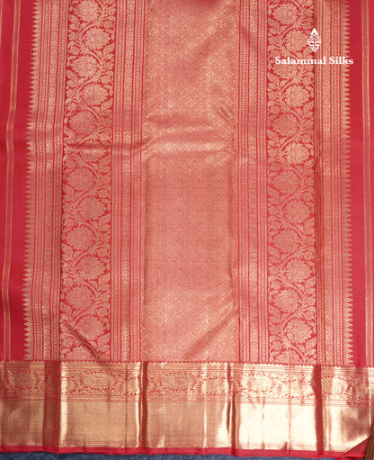 Maroon Grand Beautiful Meenakari Work Bridal Pure Kanjivaram Silk Saree Pure Zari with Self Border
