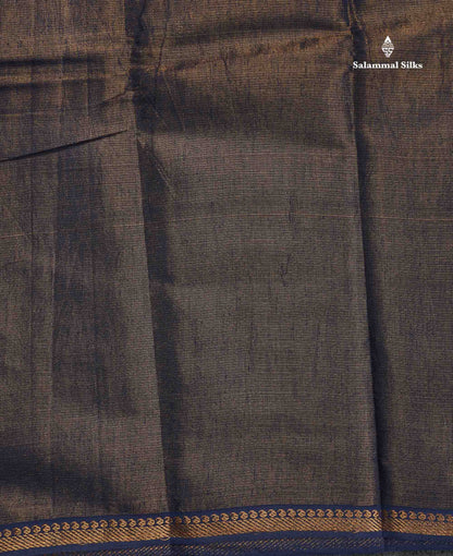 Tissue Sungudi Cotton Saree - Dual Tone Mehandi Green Colour Body With Blouse