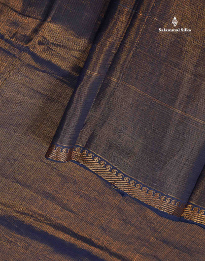 Tissue Sungudi Cotton Saree - Dual Tone Mehandi Green Colour Body With Blouse