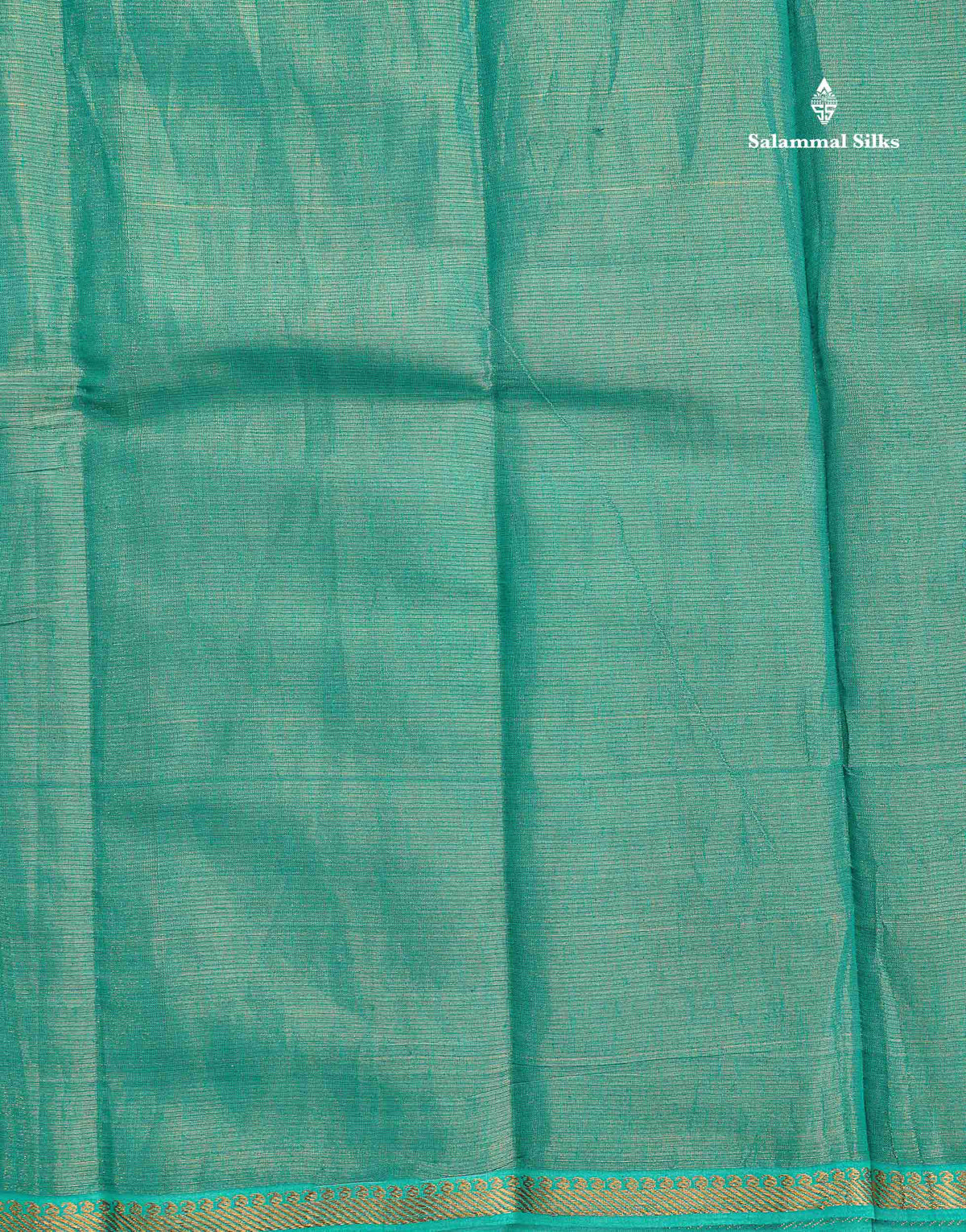 Tissue Sungudi Cotton Saree - Dual Tone Mehandi Green Colour Body With Blouse