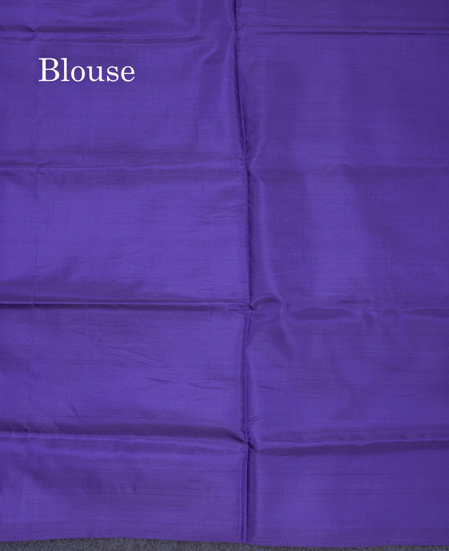 Pinkish Peach Thread work & Lines Buttas Banana Pinth Saree (Vaazhainaar Pattu) With Contrast Violet Blouse