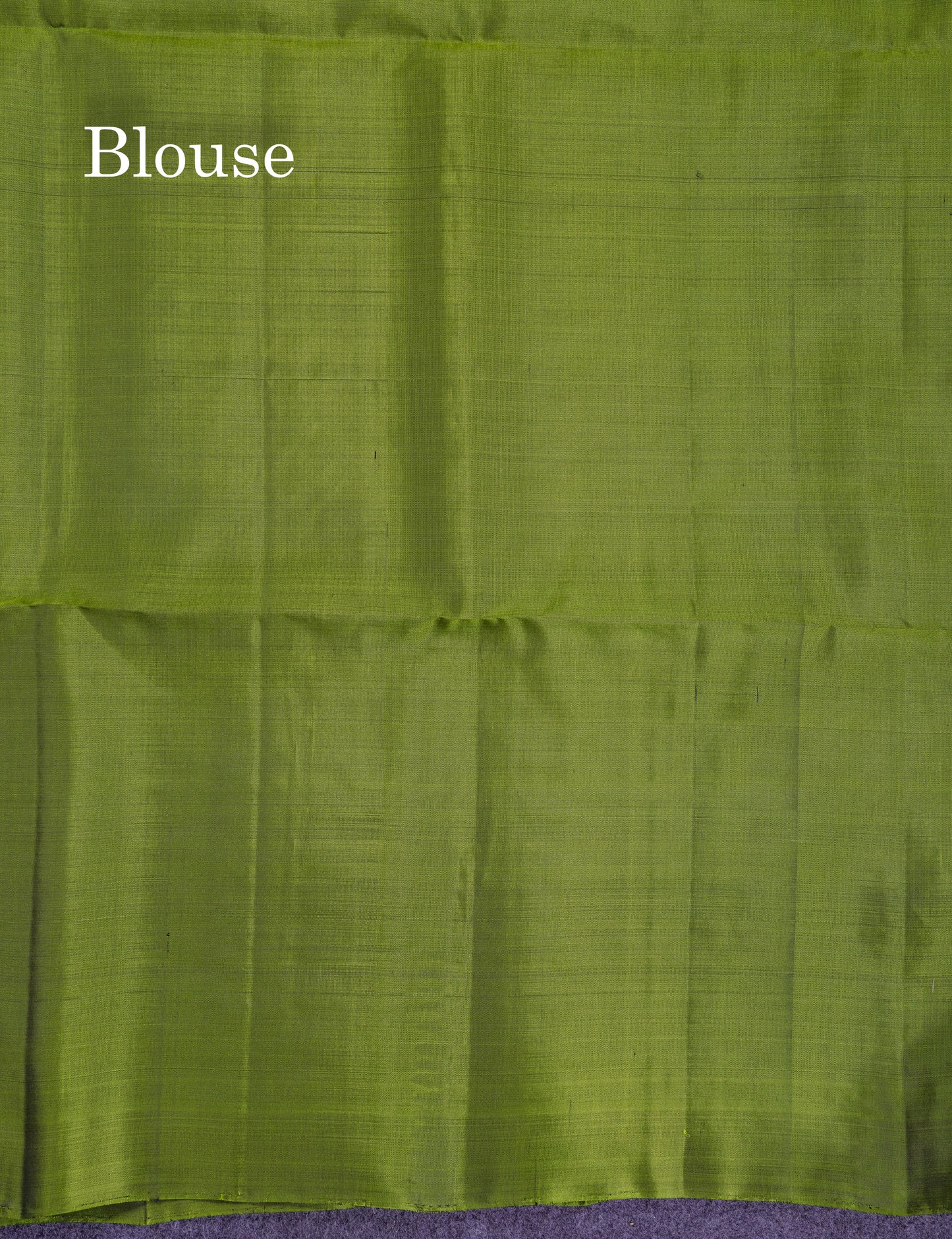 Beautiful Bottle Green Pure Kanjivaram Soft Silk Saree With Contrast Green Blouse
