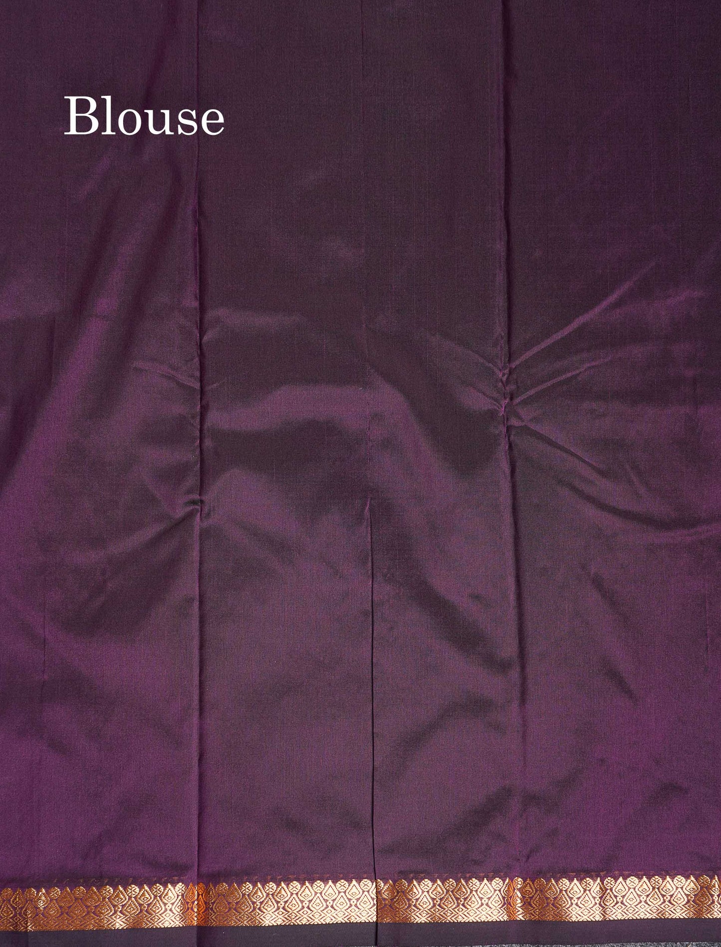 Semi Silk Saree - Maroon Colour Body Zari Butta With Traditional Small Border