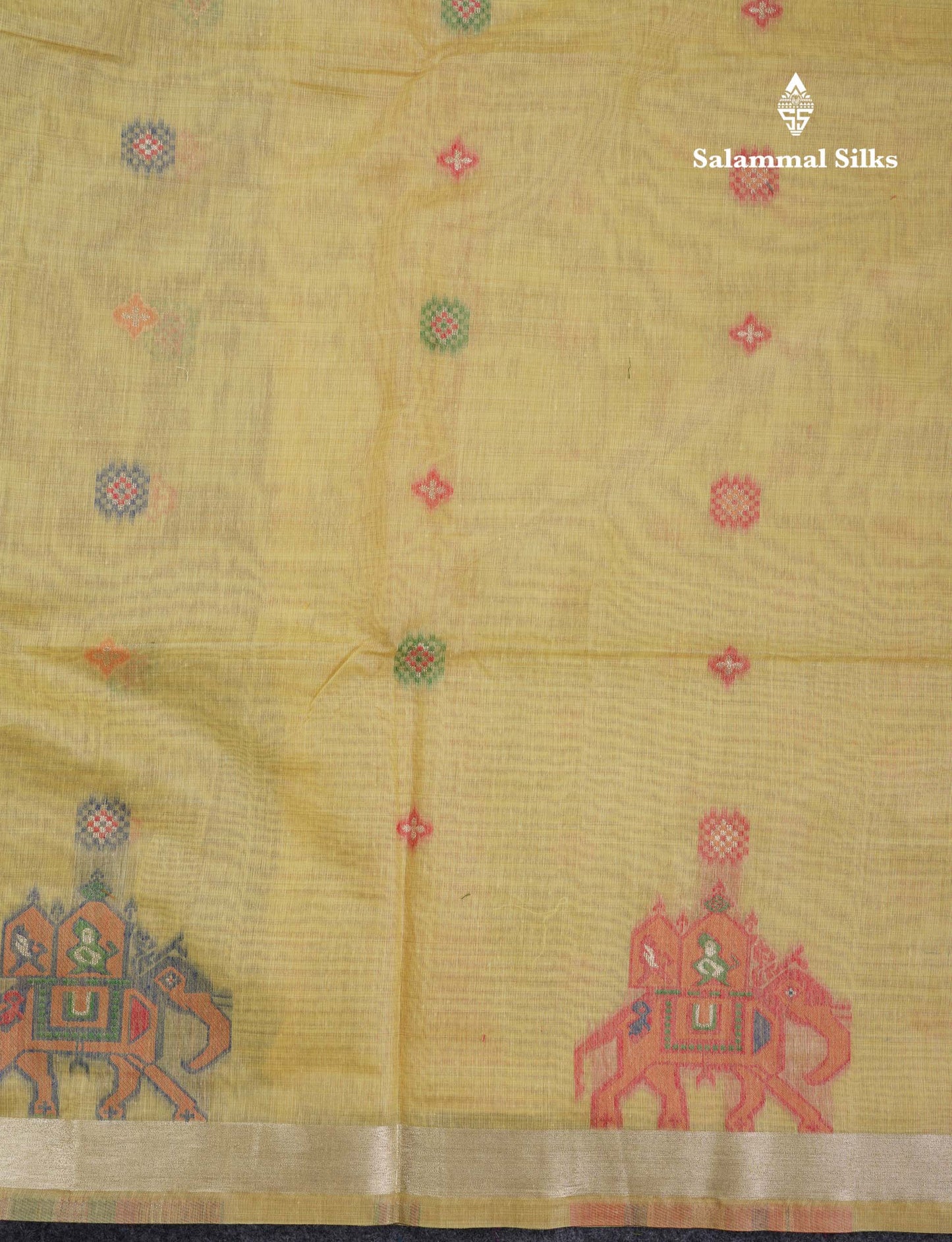 Beautiful Lavender Menakari Work Muga Cotton Saree With Contrast Magenta Blouse