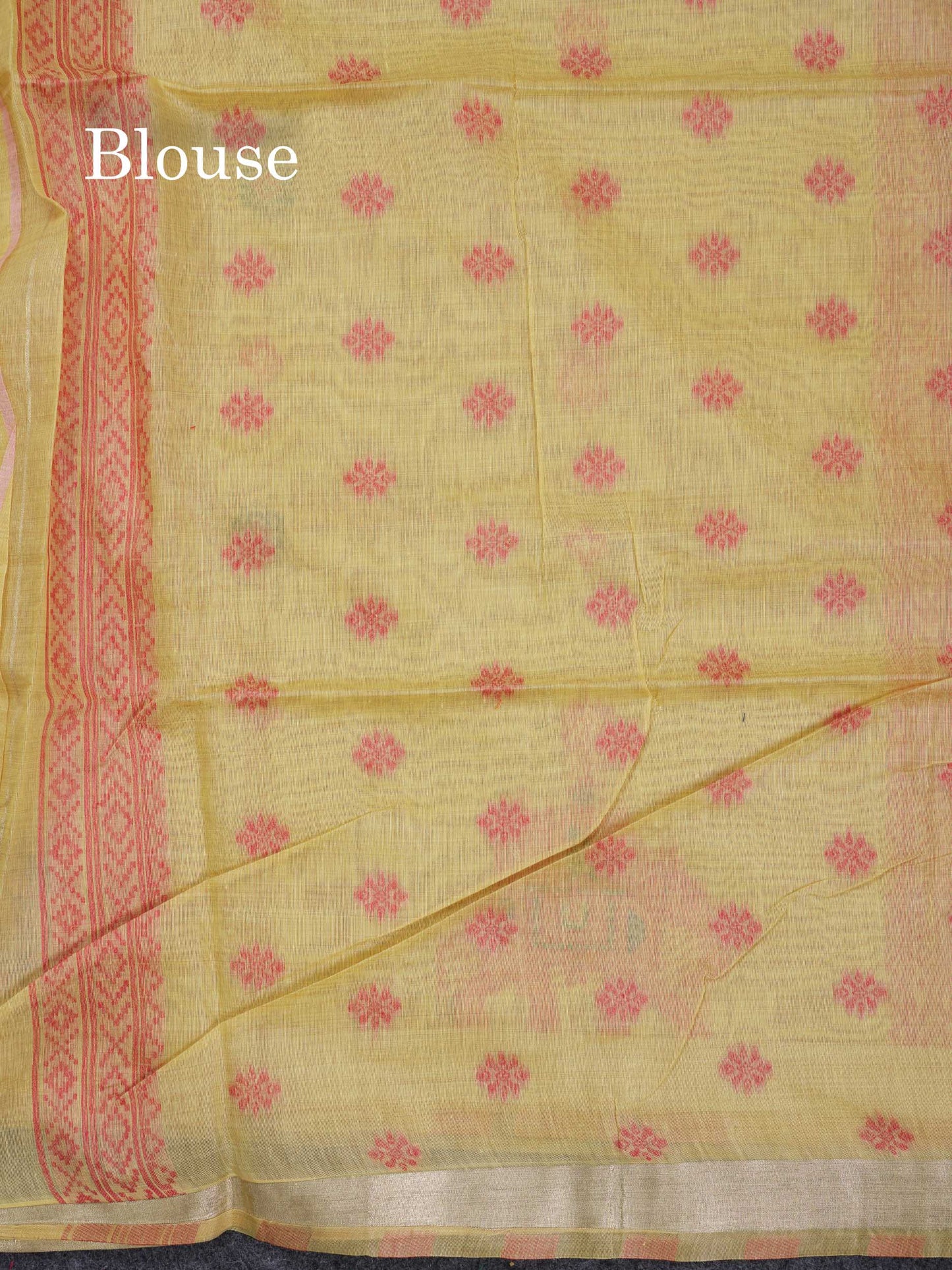 Beautiful Lavender Menakari Work Muga Cotton Saree With Contrast Magenta Blouse