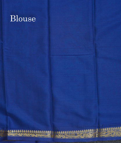 Semi Mysore Silk Saree - Chilly Red Colour Body Plain With Light Pink Small Border