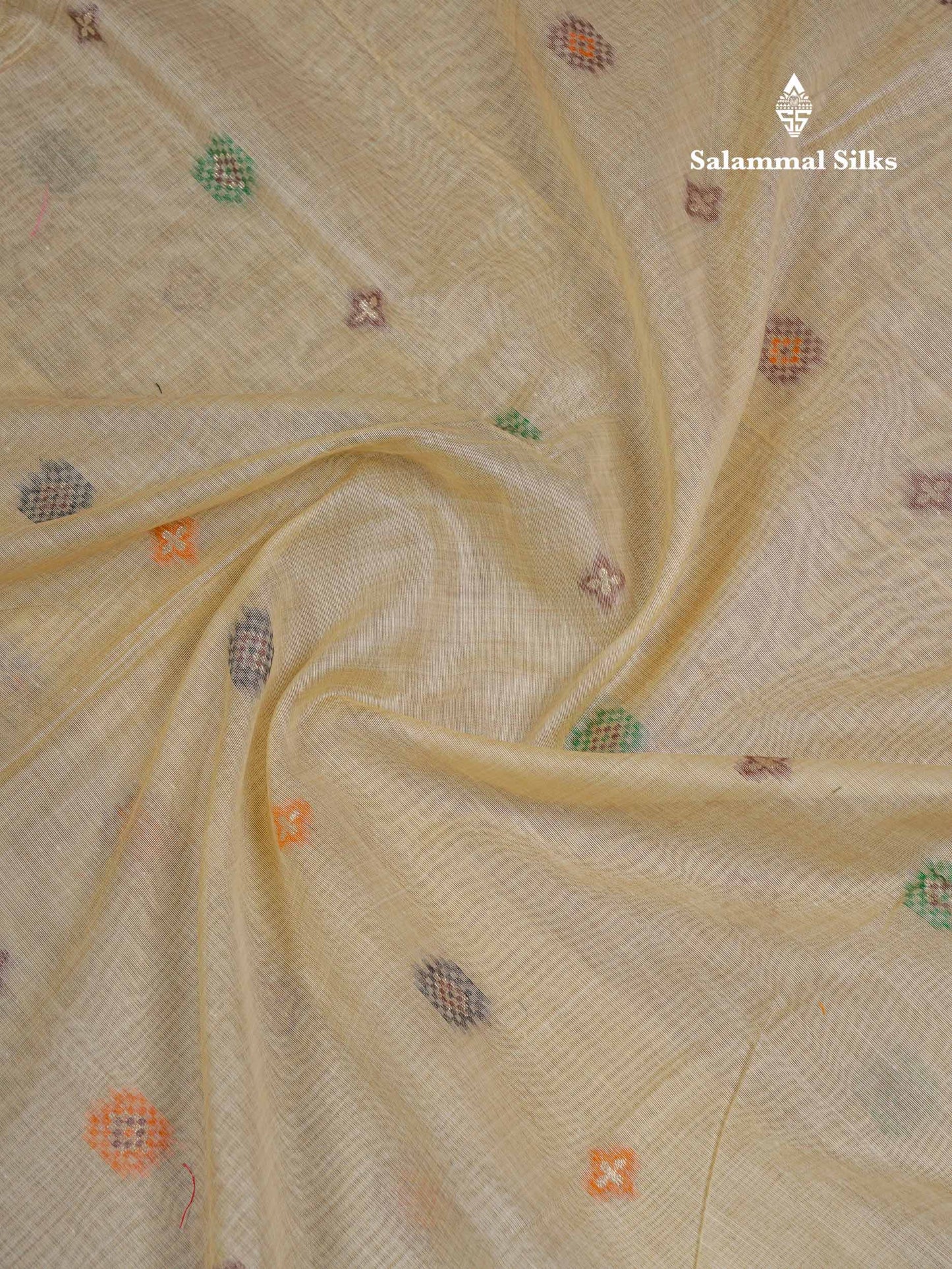 Beautiful Lavender Menakari Work Muga Cotton Saree With Contrast Magenta Blouse