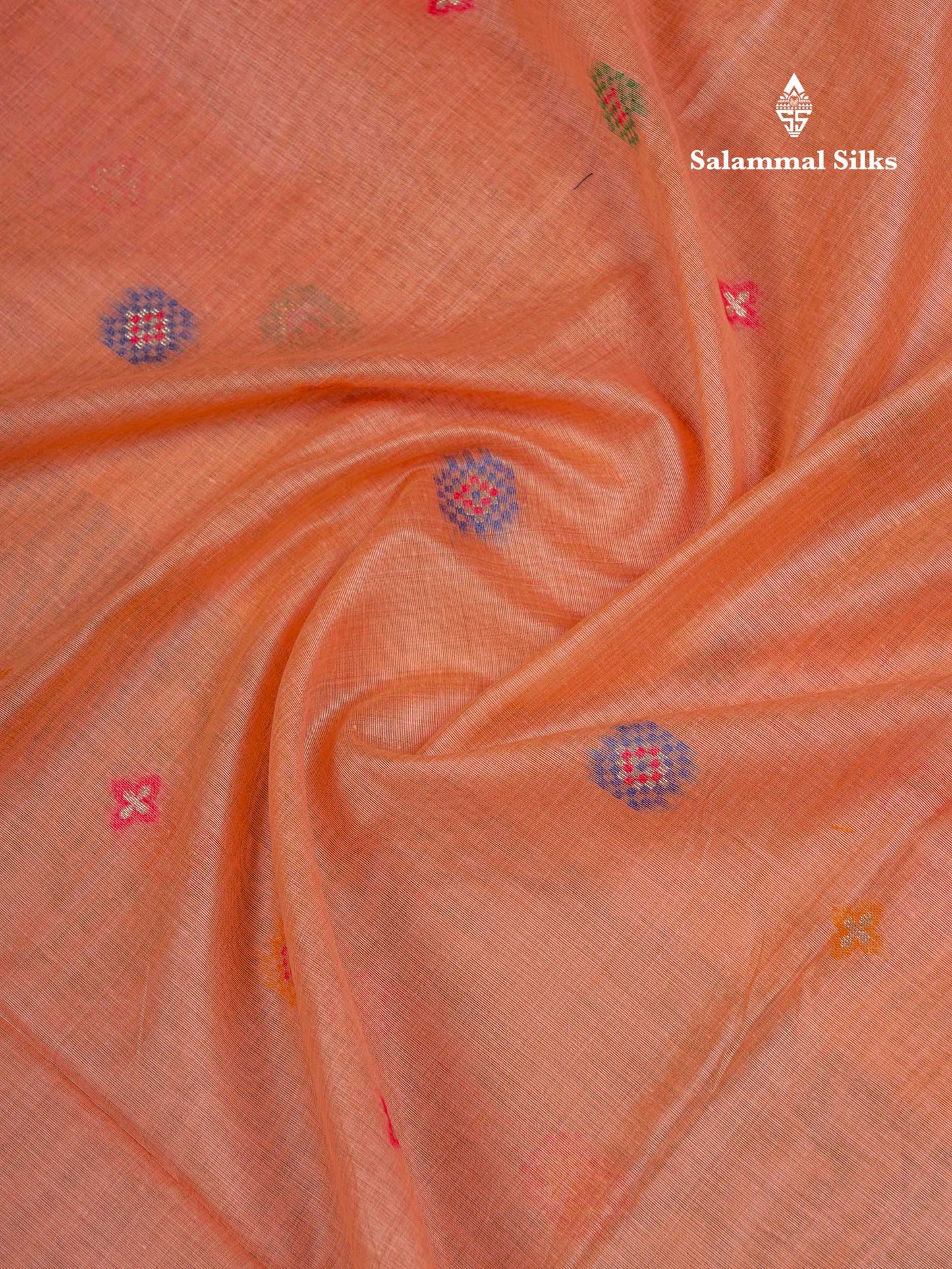 Beautiful Lavender Menakari Work Muga Cotton Saree With Contrast Magenta Blouse