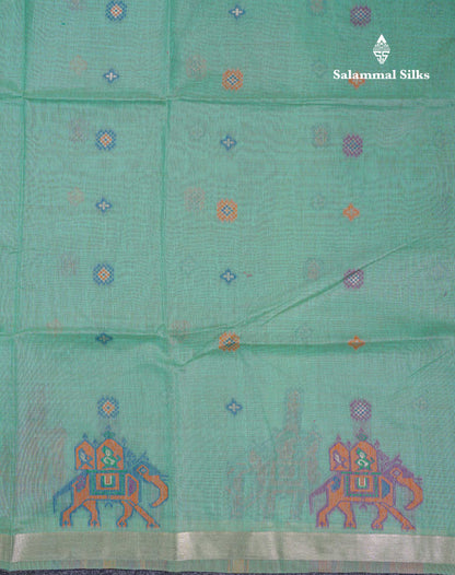 Beautiful Lavender Menakari Work Muga Cotton Saree With Contrast Magenta Blouse