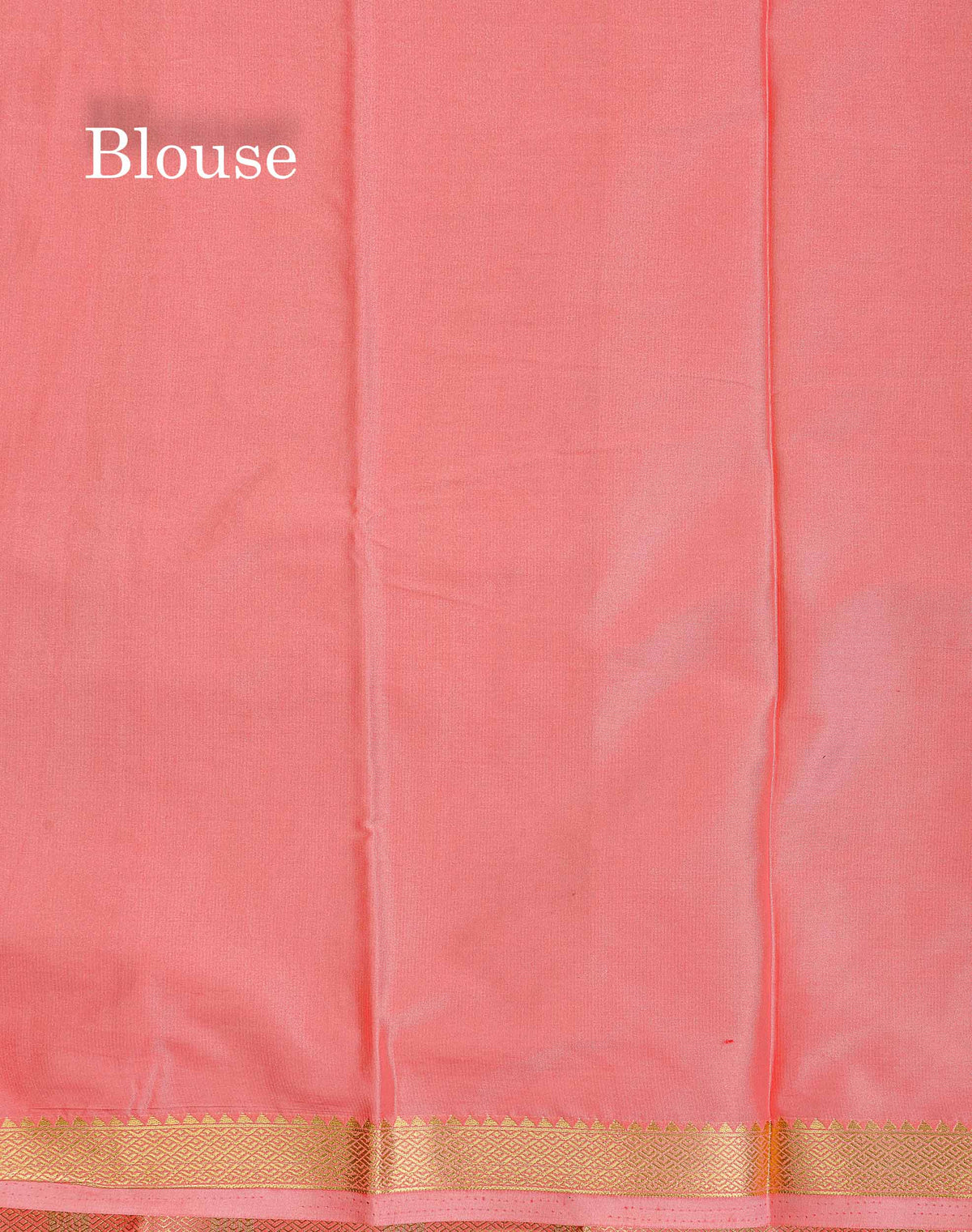 Semi Mysore Silk Saree - Dual Tone Violet Colour Body Plain With Pink Small Border