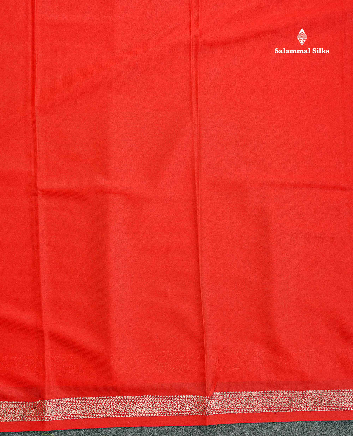 Semi Mysore Silk Saree - Sapphire Blue Colour Body Plain With Small Border