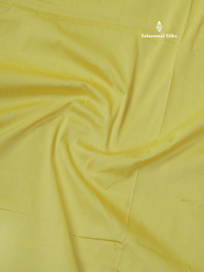 9.5 Yards Semi Silk Saree Light Green with Contrast Maroon Border