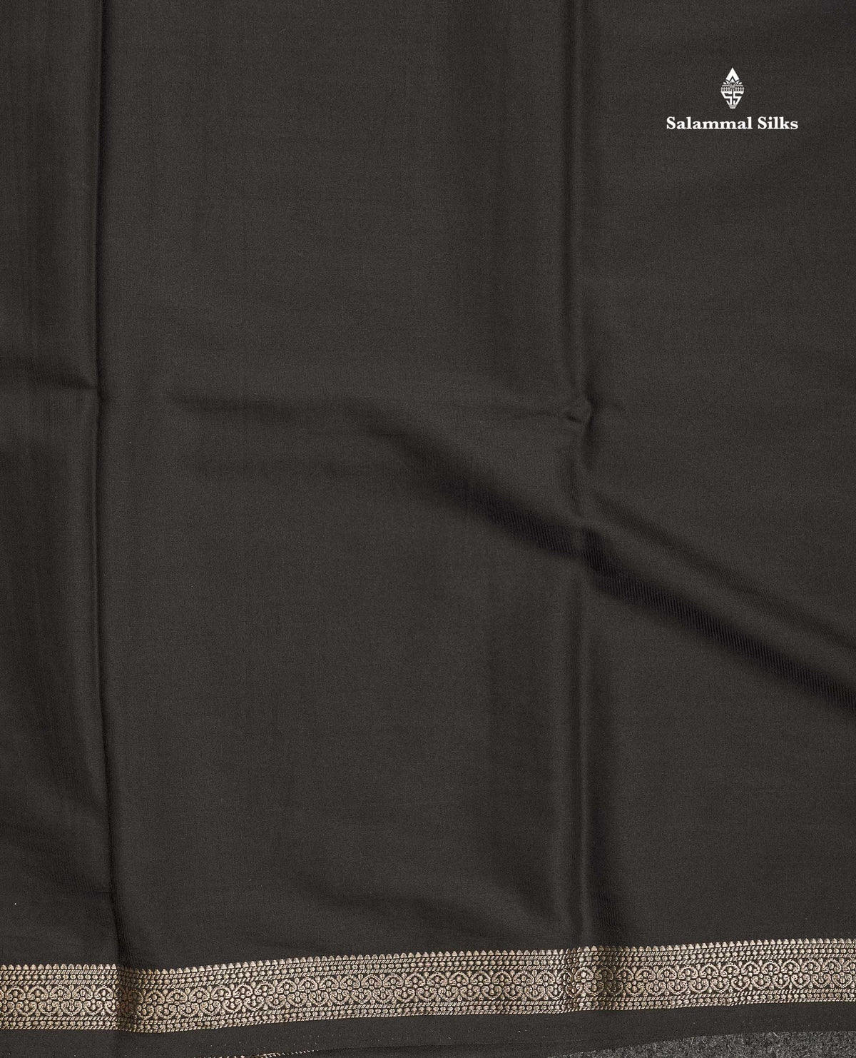 Semi Mysore Silk Saree - Sapphire Blue Colour Body Plain With Small Border