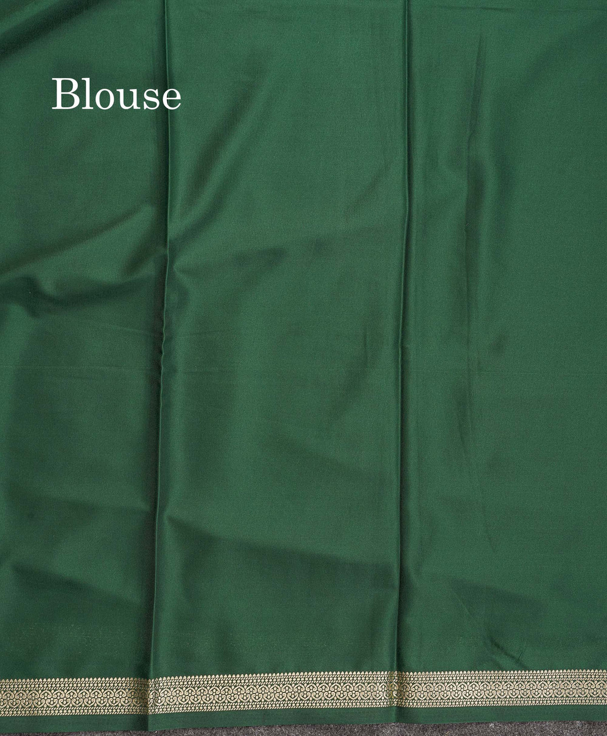 Semi Mysore Silk Saree - Sapphire Blue Colour Body Plain With Small Border