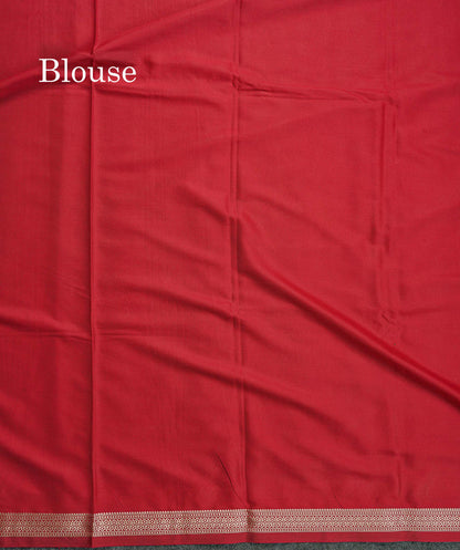 Semi Mysore Silk Saree - Sapphire Blue Colour Body Plain With Small Border