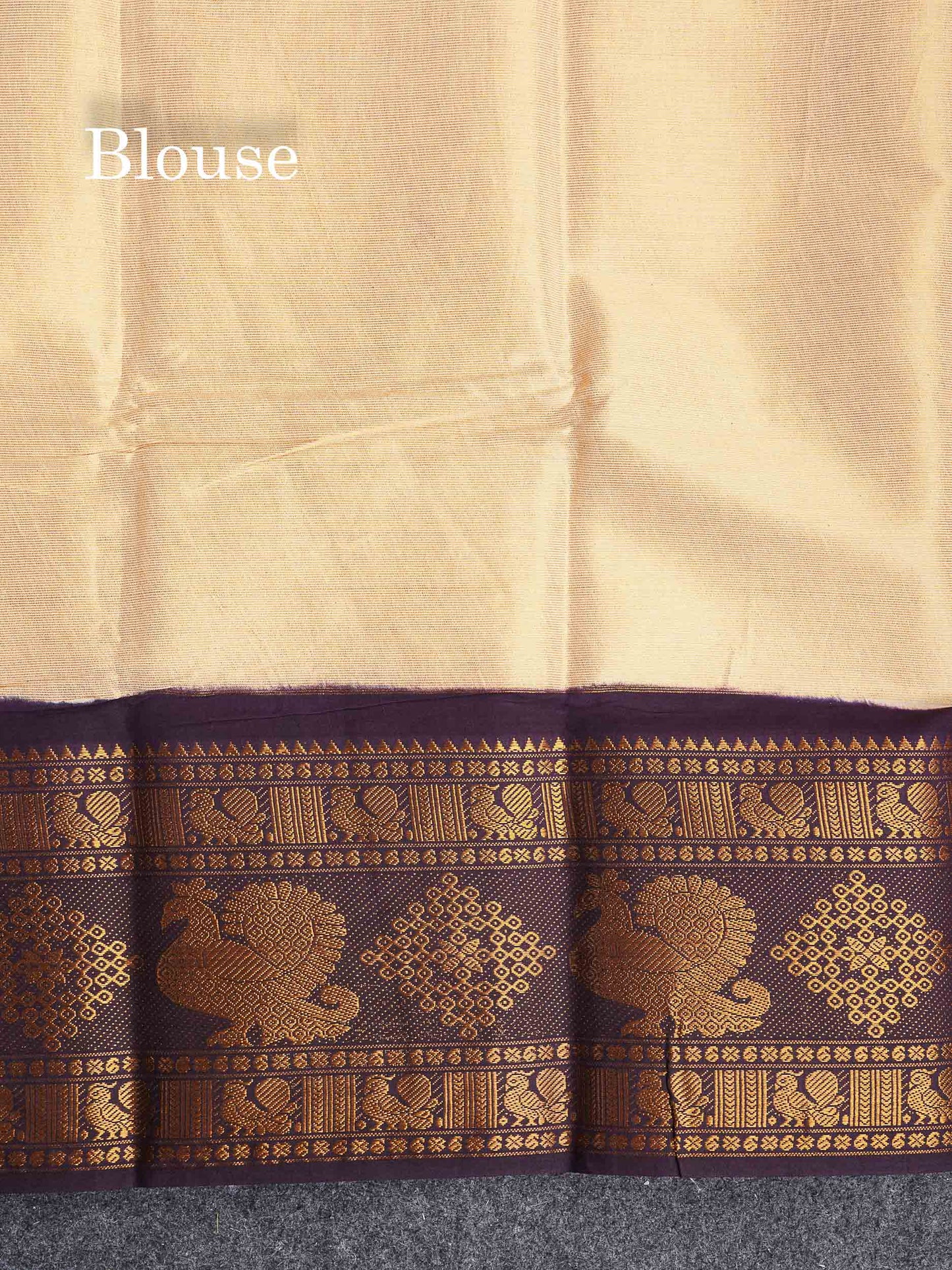 Sungudi Cotton Saree - Half White Colour Body Vaira Oosi Lines With Dark Purple Traditional Evening Morning Border