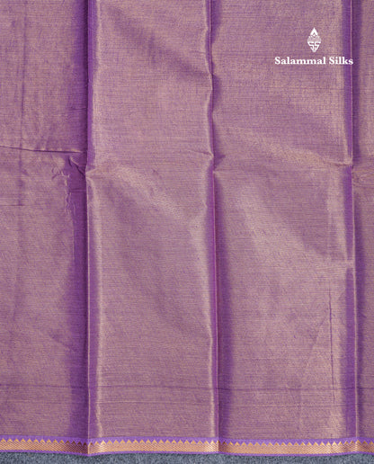 Violet Beautiful Tissue Pure Sungudi Cotton Saree With Small Border
