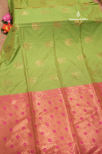 Maroon Colour Semi Soft Silk Saree With Emboss Blouse