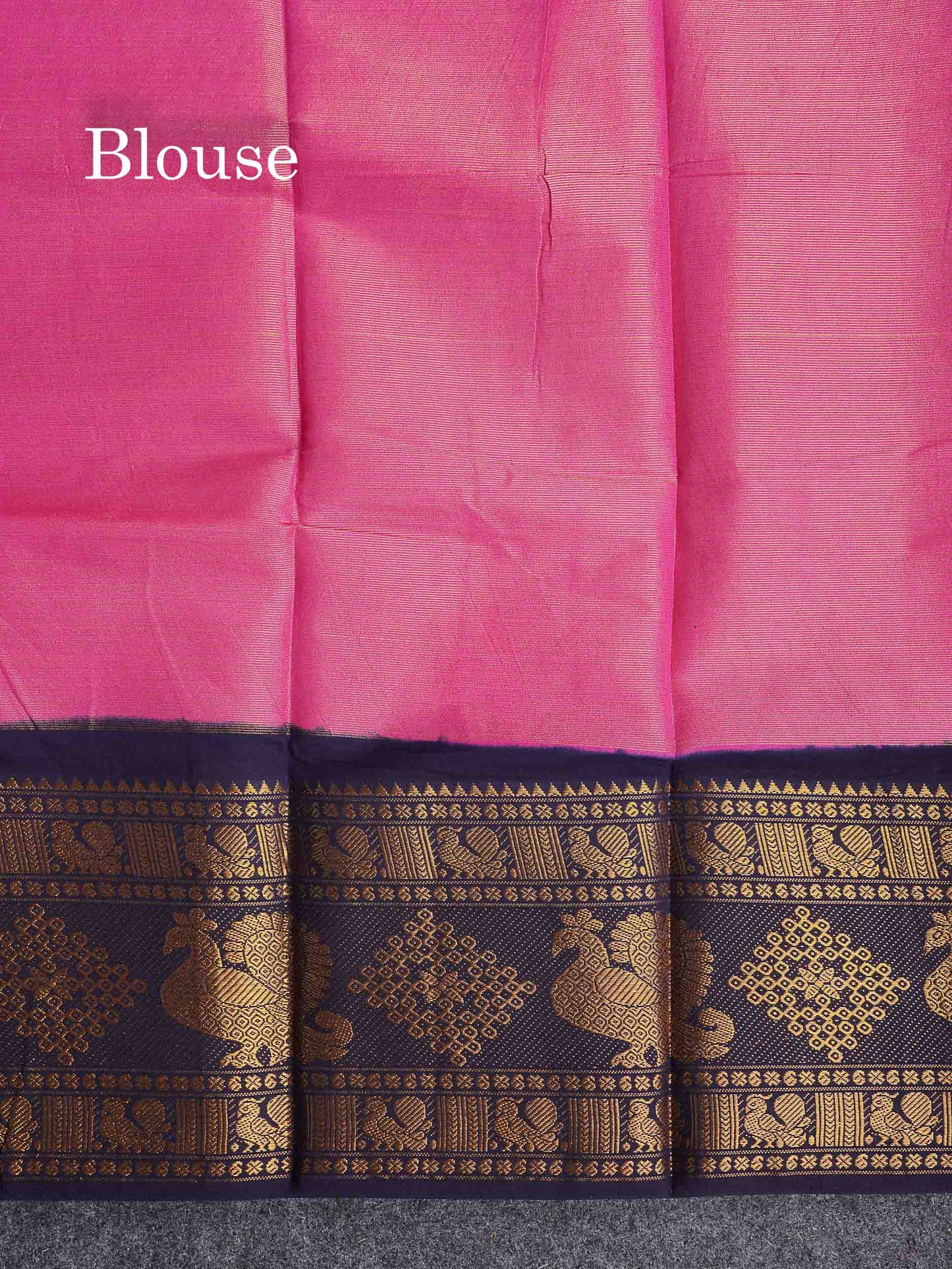 Sungudi Cotton Saree - Half White Colour Body Vaira Oosi Lines With Dark Purple Traditional Evening Morning Border