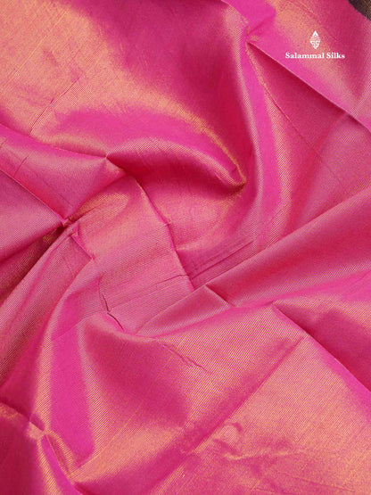 Sungudi Cotton Saree - Half White Colour Body Vaira Oosi Lines With Dark Purple Traditional Evening Morning Border