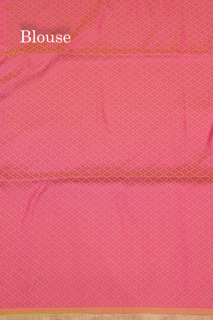 Maroon Colour Semi Soft Silk Saree With Emboss Blouse