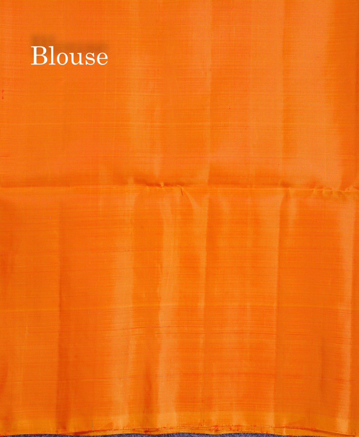 Beautiful Dual Tone Red Pure Mix Kanjivaram Soft Silk Saree With Contrast Orange Fancy Border
