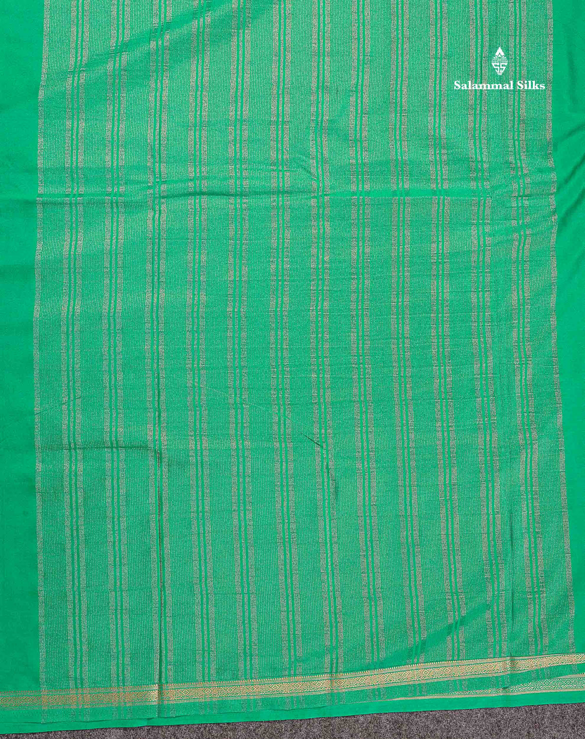 Semi Mysore Silk Saree - Pink Colour Body Plain With Small Border