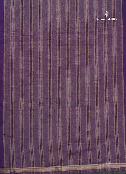 Semi Mysore Silk Saree - Pink Colour Body Plain With Small Border