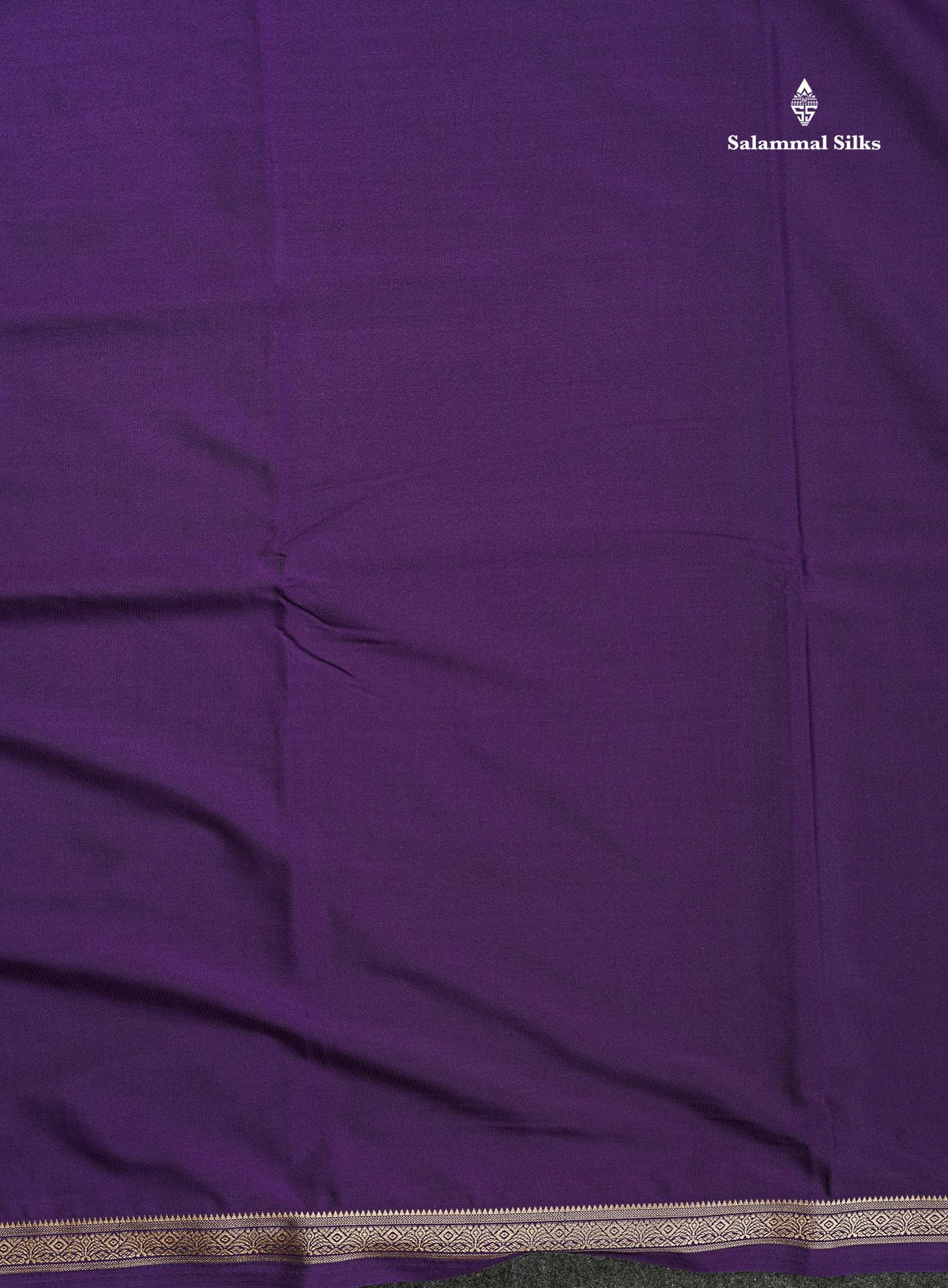 Semi Mysore Silk Saree - Pink Colour Body Plain With Small Border