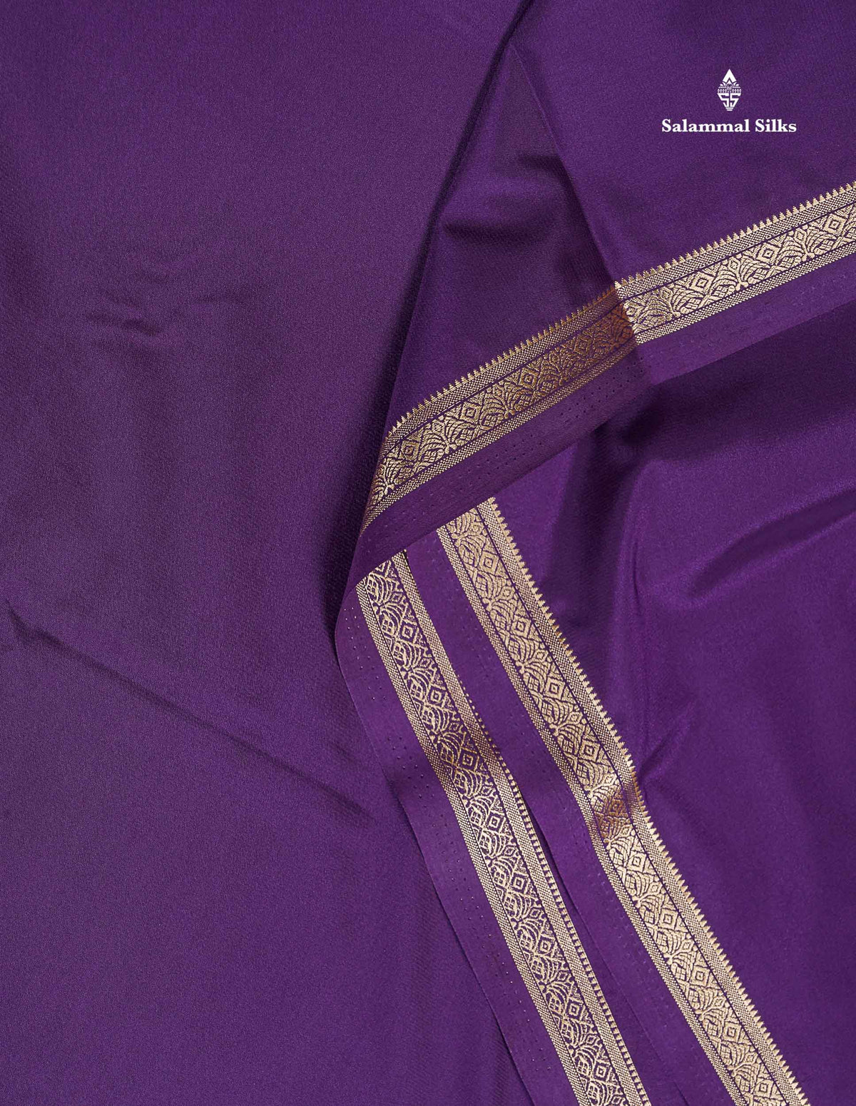 Semi Mysore Silk Saree - Pink Colour Body Plain With Small Border