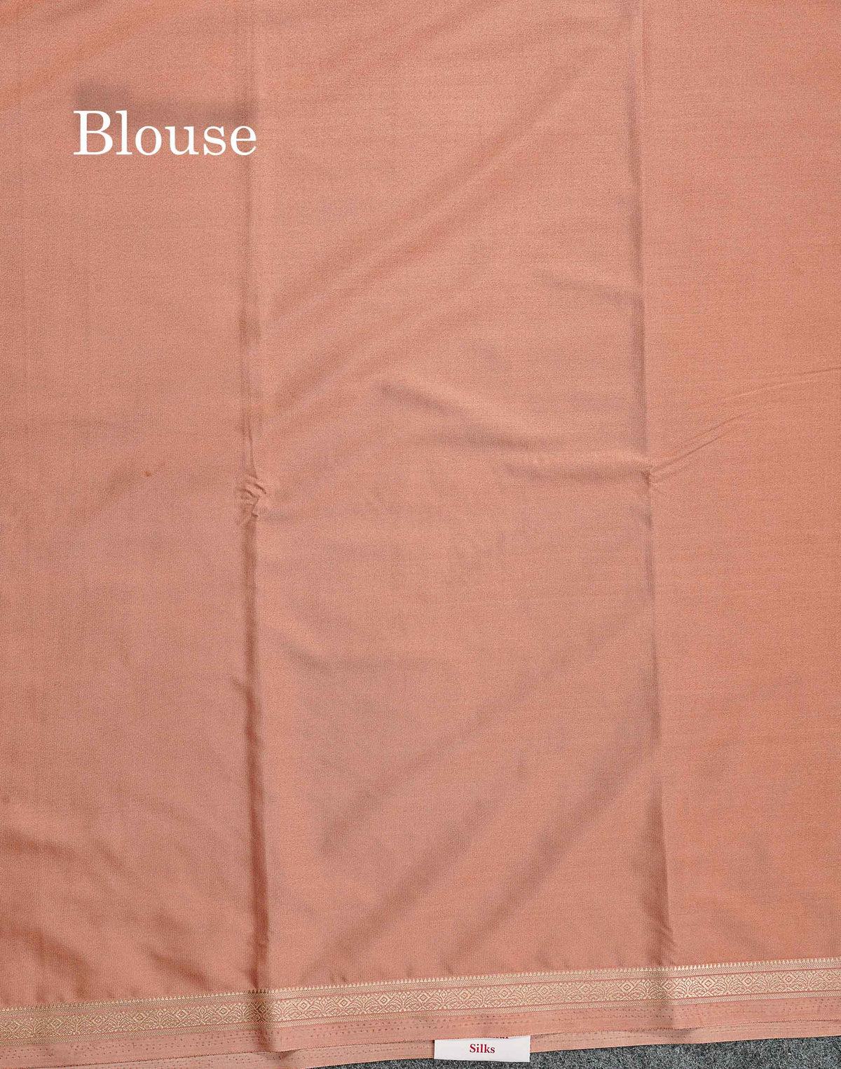 Semi Mysore Silk Saree - Pink Colour Body Plain With Small Border