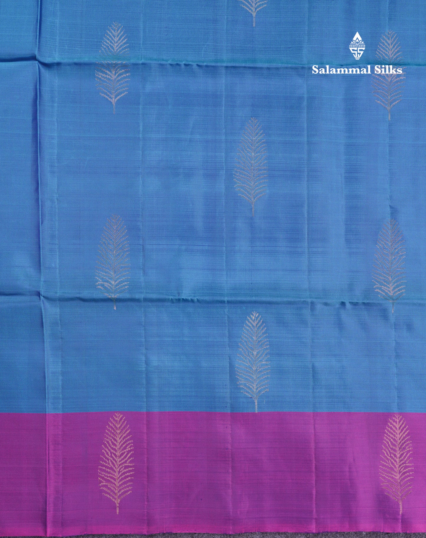 Beautiful Light Violet PureMix Kanjivaram Soft Silk Saree With Contrast Dark Purple Fancy Border