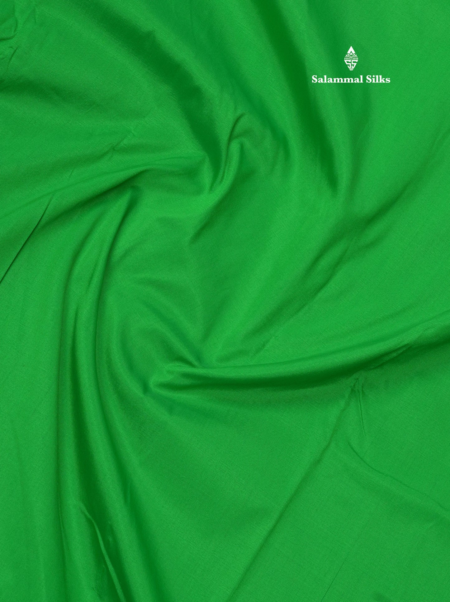 9.5 Yards Semi Silk Saree Bottle Green with Contrast Pink Border